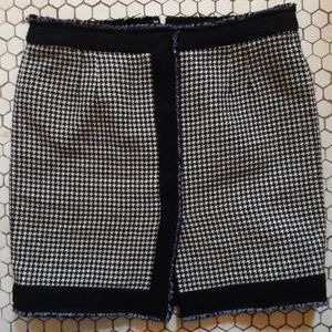 Balenciaga Houndstooth Mini-skirt